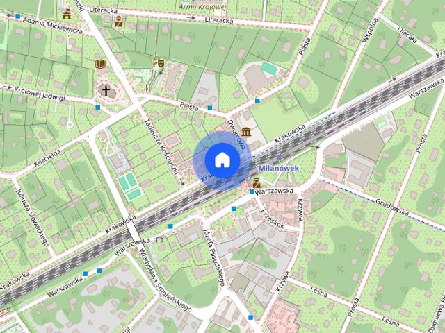 Apartament z klimatyczną przestrzenią w centrum Milanówka