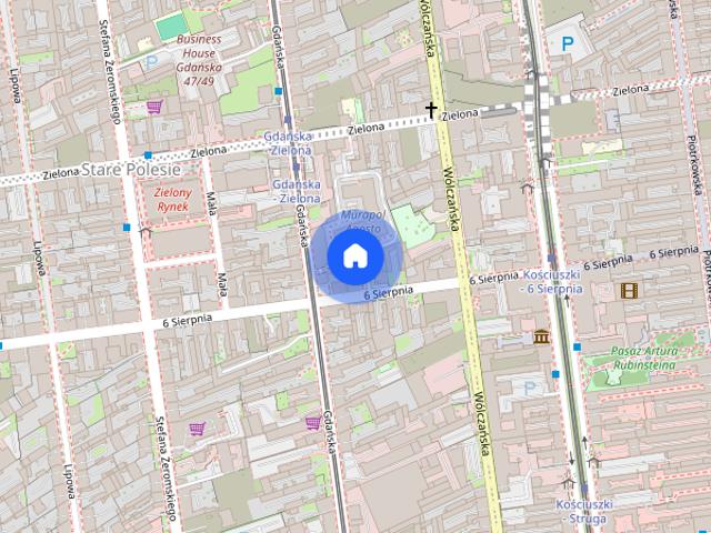 Apartament z klimatyzacją w centrum miasta