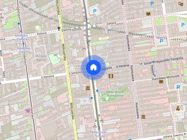Apartament z klimatyzacją w centrum miasta