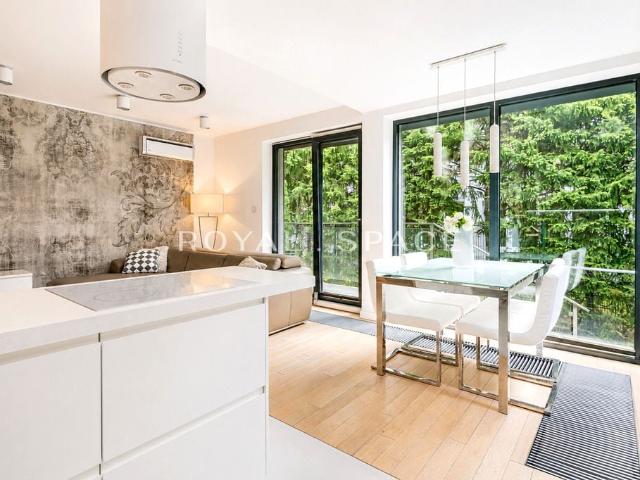 Apartament z ogrodem przy Błoniach Kraków, Wola Justowska