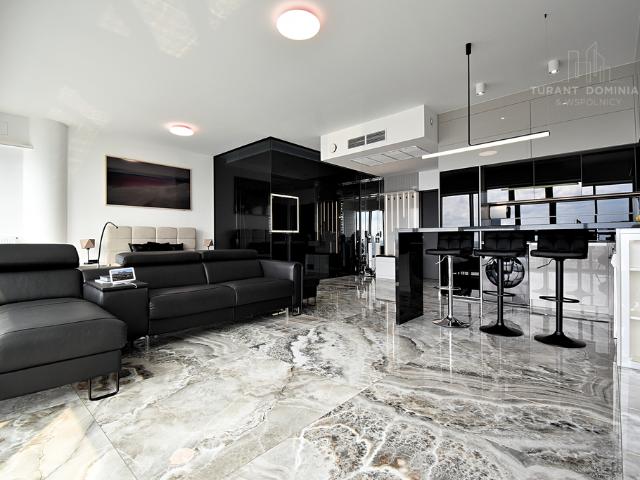 Apartament z panoramą Szczecina