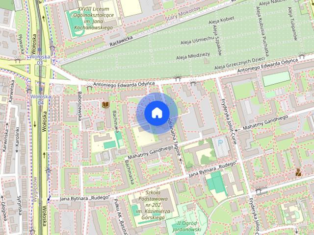 Apartament z widokiem na piękny starodrzew