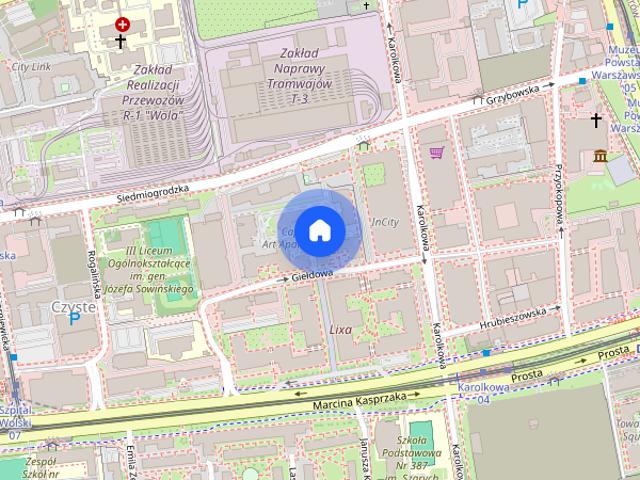 Apartament z widokiem na Warsaw Spire