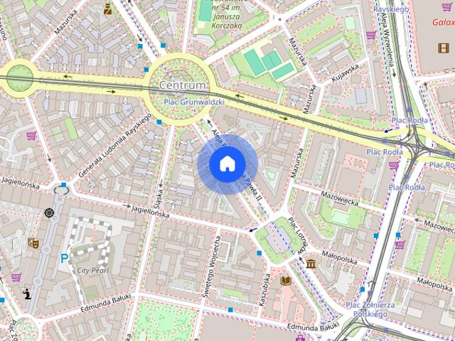 Apartament z tarasem przy Jasnych Błoniach