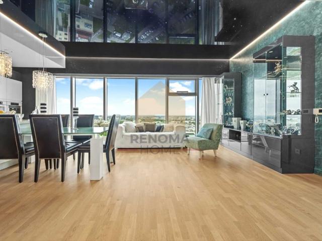 Apartament 107 m² w Sky Tower gotowy do zamieszkania