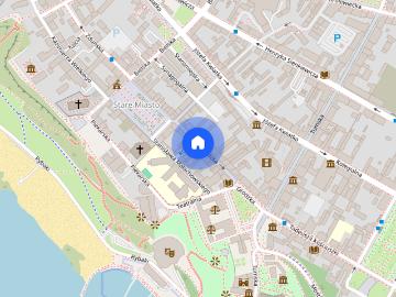 Apartament 2 pokoje, z miejscem parkingowym Stare Miasto