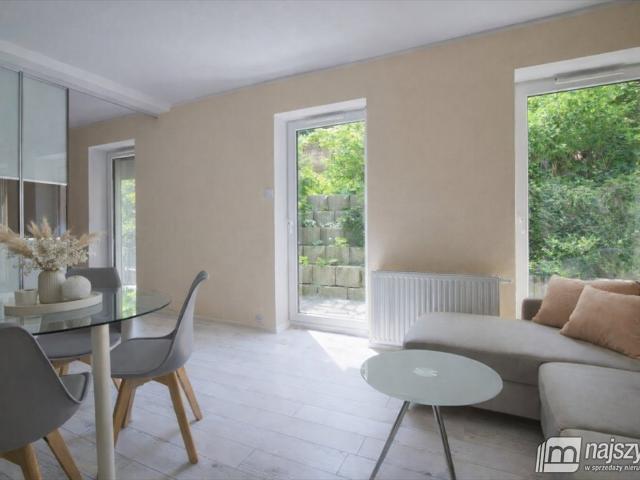 Apartament nad morzem z tarasem, 32,68 m2, blisko plaży