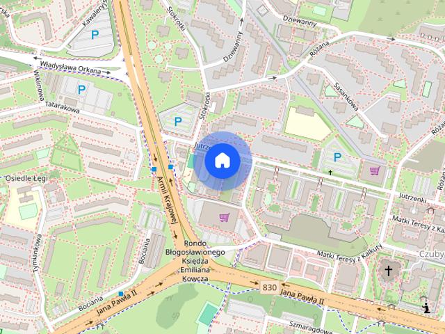 Apartament 3 pokoje Jutrzenki