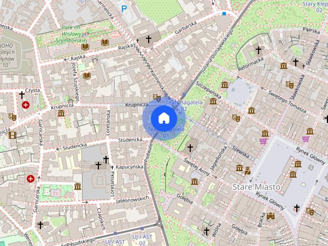 Apartament 3 pokoje 2 łazienki Stare Miasto