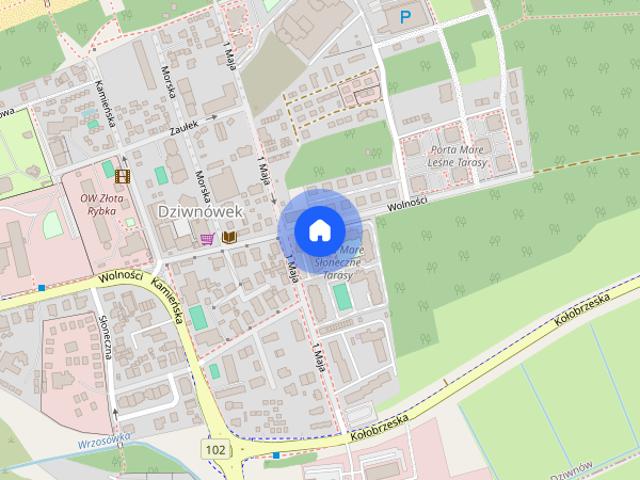 Apartament 3 pokojowy w Dziwnówku