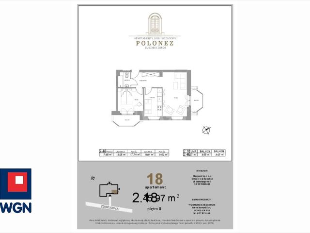 Apartament 45,97 m² w Dusznikach Zdroju z potencjałem inwestycyjnym