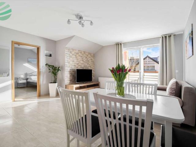 Nowoczesny apartament 41 m² z balkonem w Darłowie polecam