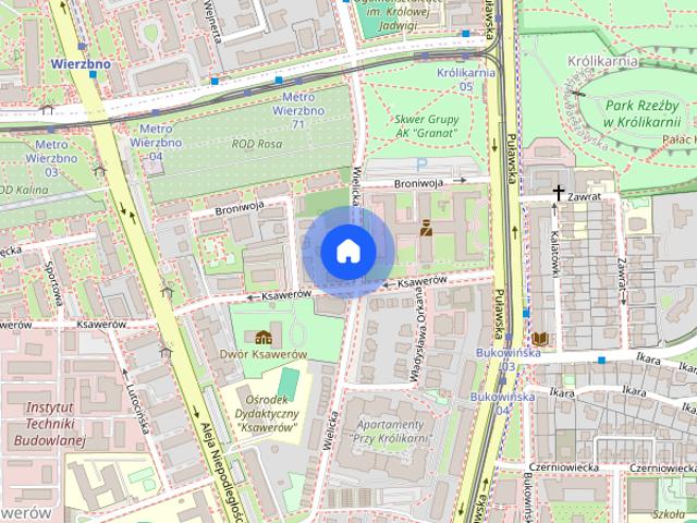 Apartament 63m Mokotow Wielicka Garaz Wys 3m Ochro