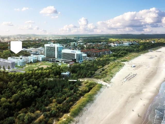 Apartament 71 m² przy plaży widok na morze i wysoki standard