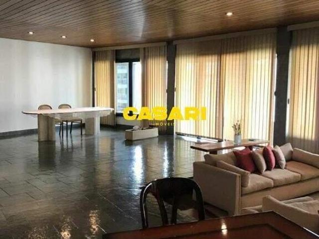 Apartamento 4 suítes, 380 m², 7º andar, mobiliado – Centro, SBC