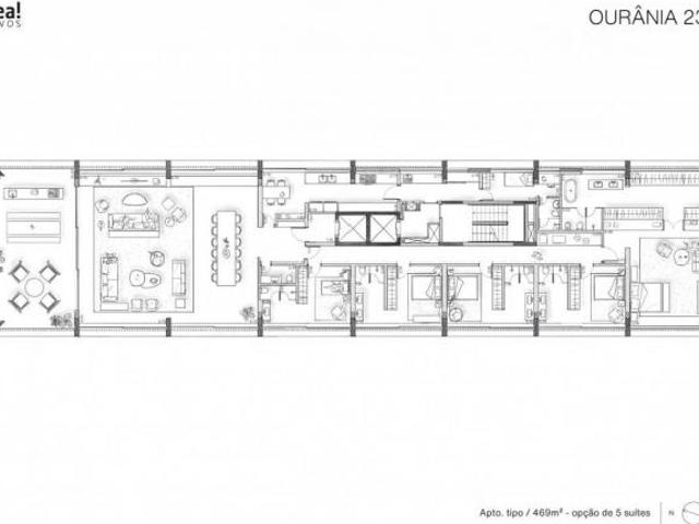 Apartamento 500m 5 suites 5 vagas = Ed. OURÂNIA l Vila Madalena