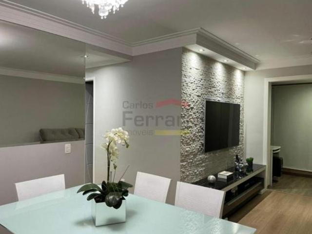 APARTAMENTO 80 M VILA CARRÃO COM 3 DORMITÓRIOS / 1 SUÍTE SACADA