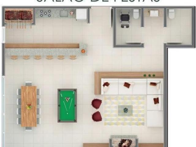Apartamento 01 Dorm. Bairro Centro