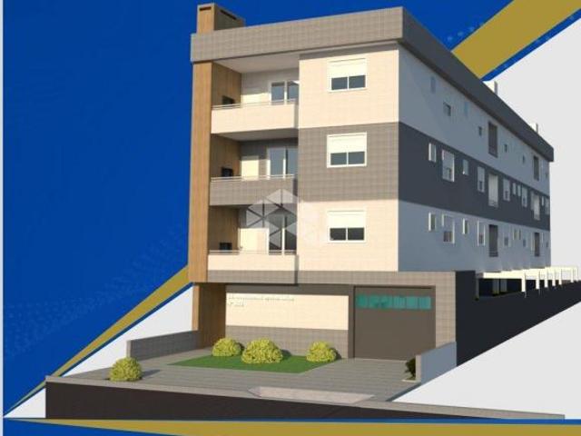 Apartamento 02 dormitorios com sacada e churrasqueira a venda na planta bairro Centro/Rosário em San