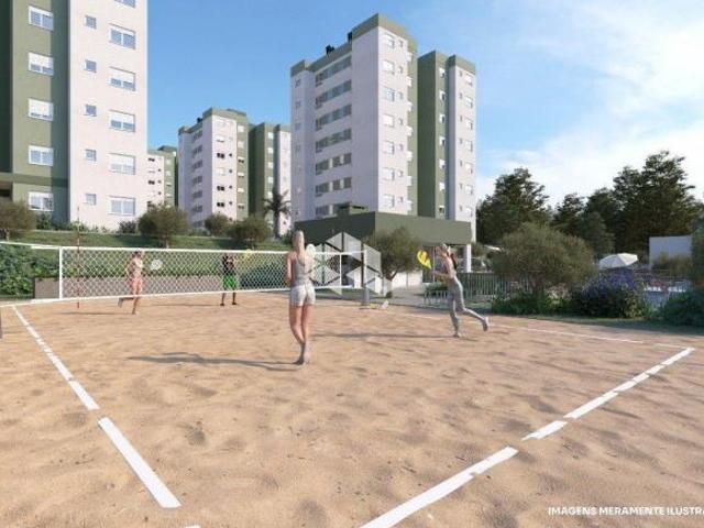 Apartamento 02 dormitórios em construção Parque das Oliveiras
