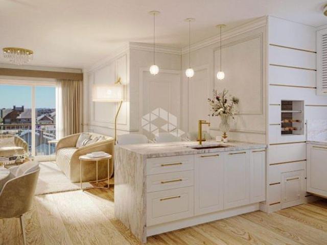 Apartamento 02 dormitórios, em Gramado a poucos passos da Rua Coberta