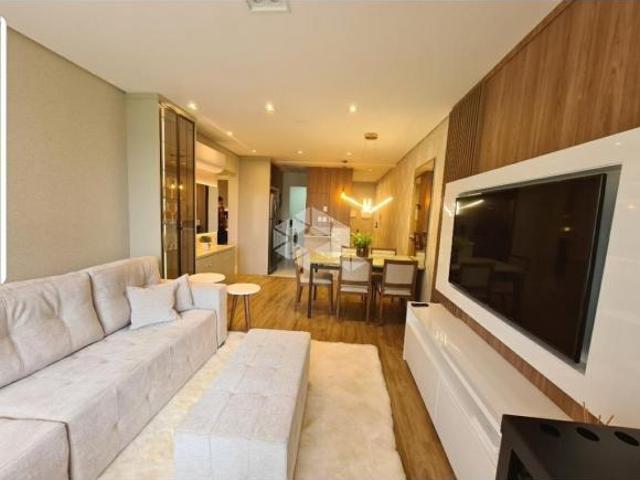 Apartamento 02 dormitórios mobiliado e decorado próximo Lago Negro