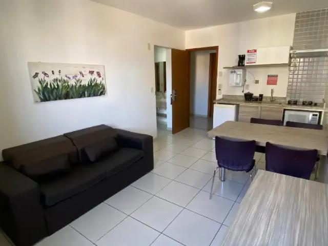 Apartamento 1/4 mobiliado disponível para aluguel mensal em Caldas Novas