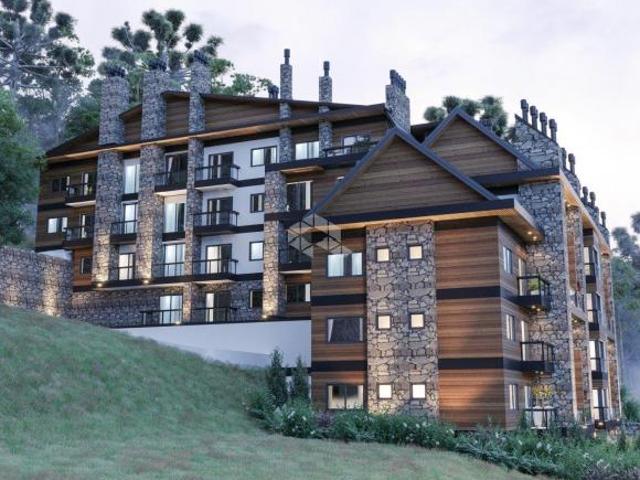 Apartamento 1 dormitório, 66,68m² privativos, no Centro de Gramado