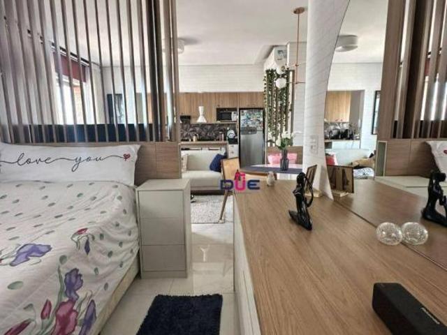 Apartamento 1 dormitório com vista livre e para o mar, Lazer completo
