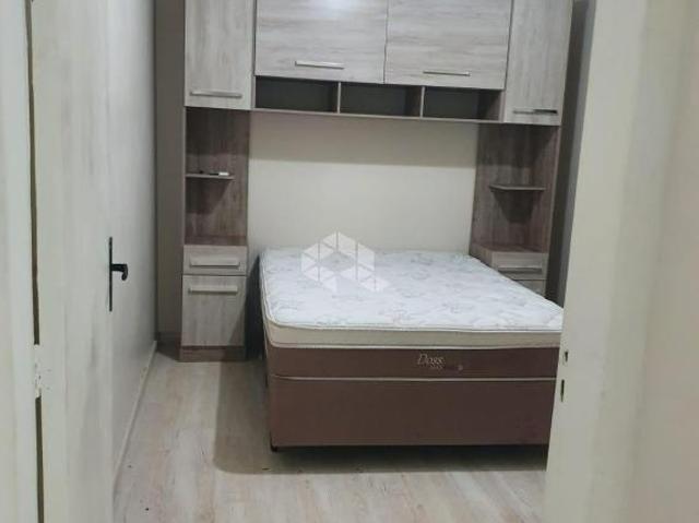 Apartamento 1 dormitório semi mobiliado bairro Ruben Berta