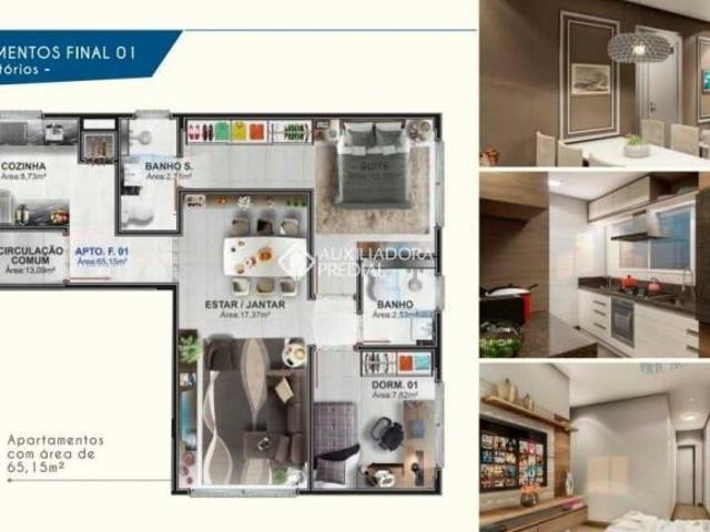 Apartamento 1 quarto 35 m2 vaga coberta bairro Petrópolis com infra de lazer