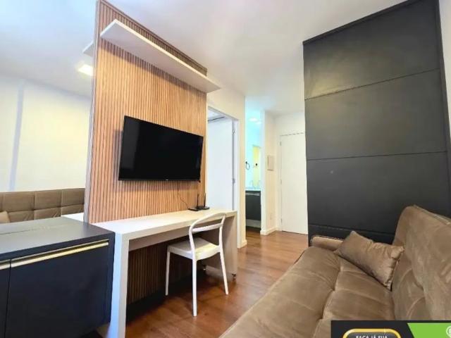 Apartamento 1 quarto com ar condicionado, muito bem mobiliado e com internet. Condomínio Princess. Apartamento para aluguel centro curitiba