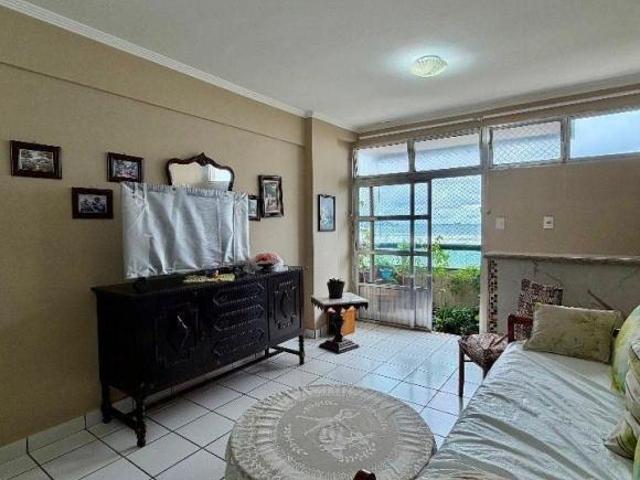 Apartamento 1 quarto Frente Mar na Guilhermina | Varanda | Elevador | Vaga Coletiva | Próximo à Feir