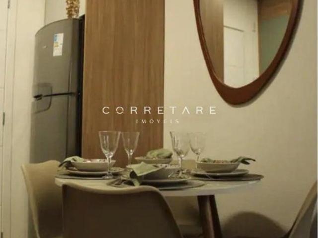 Apartamento 1 Quarto mobiliado completo no Centro de Curitiba Aceita pet Estrutura completa