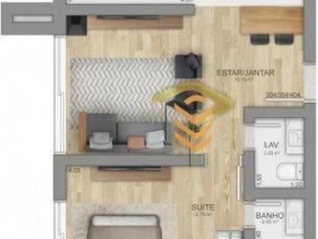 Apartamento 2 dorm no Centro de Canela La Tene