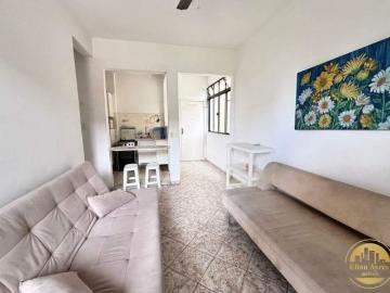 Apartamento 2 dormitórios com sacada e vista Mar em Santos