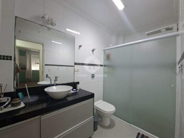 Apartamento 2 Dormitórios, Dependência Completa e Mobiliado no Marapé Santos SP