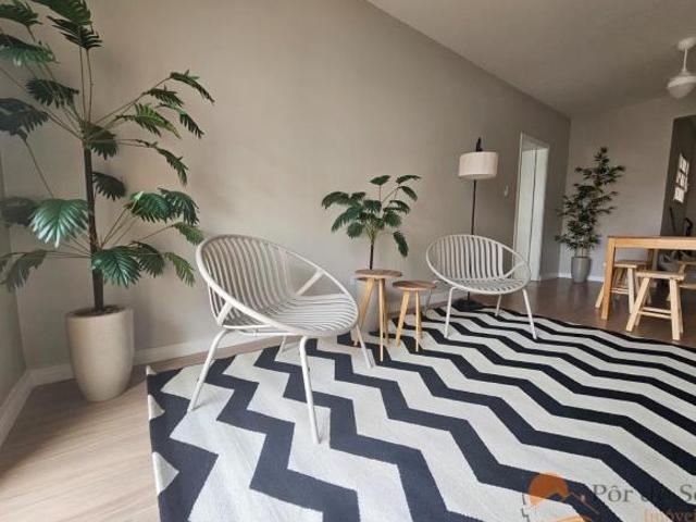 Apartamento 2 Dormitórios Reformado, 89m², 1 Vaga e Vista Mar na Tupi Praia Grande/SP
