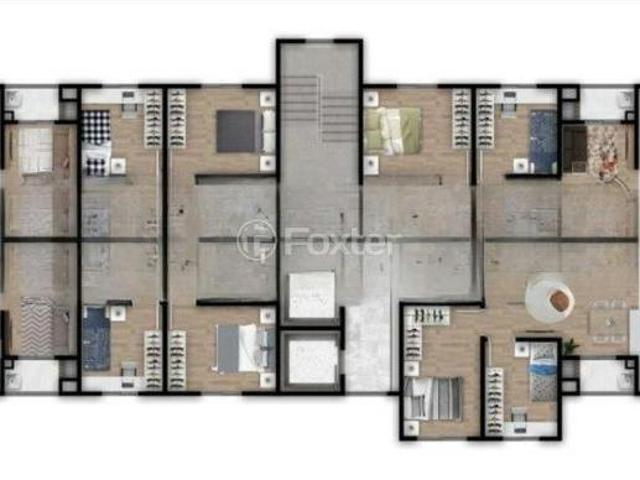 Apartamento, 2 dormitórios, 48.94 m², em São Jorge