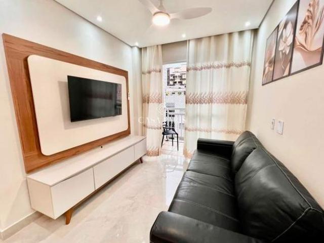 Apartamento 2 quartos 1 suíte com varanda e 1 vaga no Bairro Ocian – Praia Grande/SP