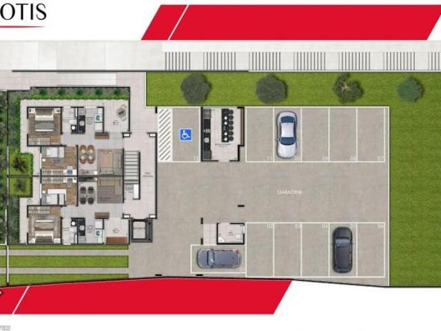 Apartamento 2 quartos no Caiçara