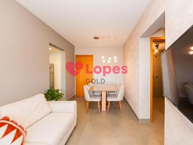 Apartamento 2 Quartos no Capão Raso | 61m² | 1 Suíte | 2 Vagas | Sacada com Churrasqueira