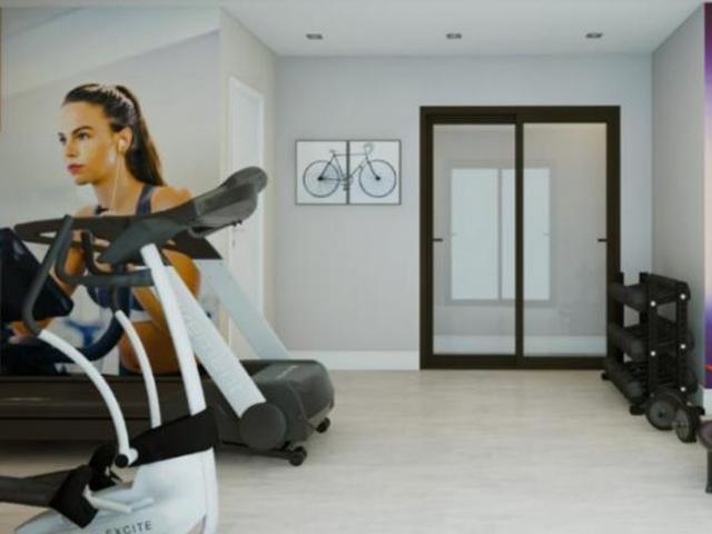 APARTAMENTO 2 QUARTOS SACADA GOURMET 1 VAGA SANTA QUITÉRIA