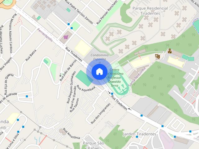 Apartamento 2 quartos para aluguel no Parque Residencial Tiradentes, São Bernardo do Campo