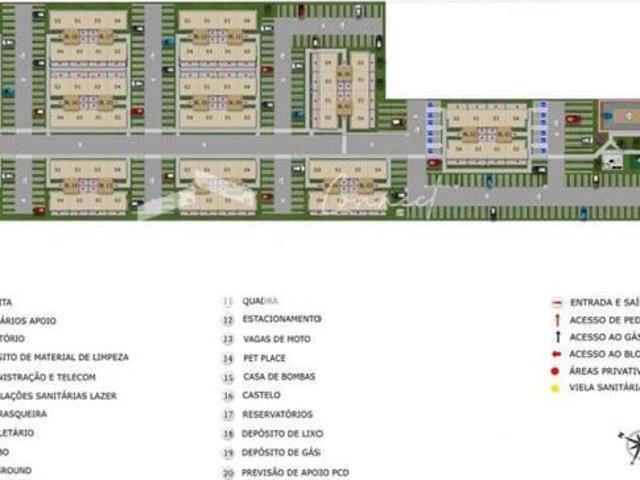 APARTAMENTO 2Q 61m²