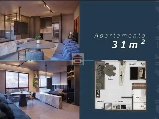 Apartamento, 31m2 no Alameda Unique Universitário