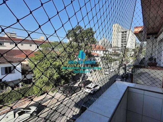 Apartamento 3 dormitórios e 2 banheiros no CAMPO GRANDE/Santos SEM VAGA