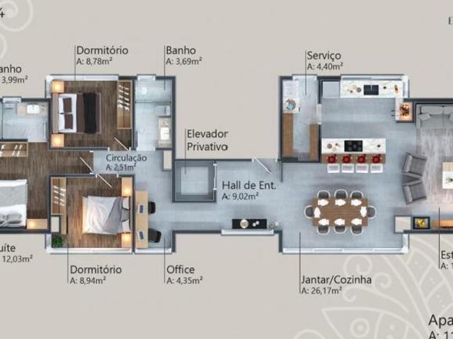 Apartamento 3 Dormitórios Bairro Floresta