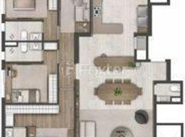 Apartamento, 3 dormitórios, 159.68 m², em Auxiliadora