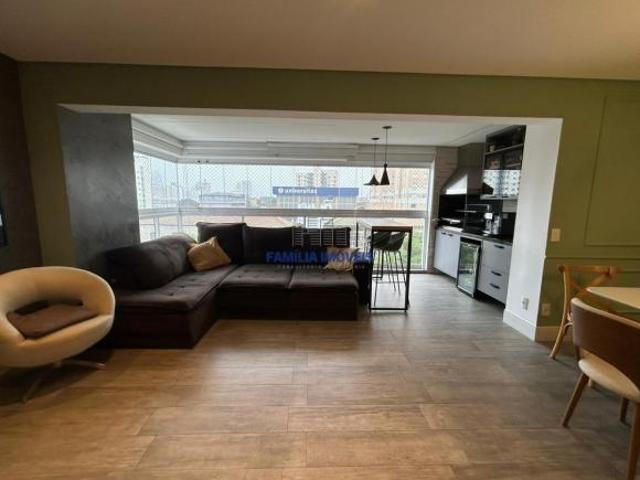 Apartamento 3 quartos suíte 2 vagas lazer Ponta da Praia Santos/SP
